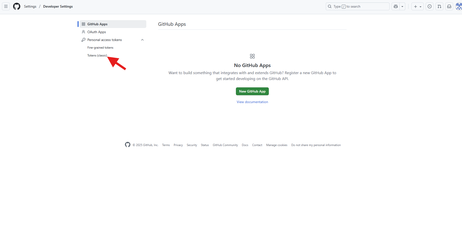 GitHub Personal Access Tokens