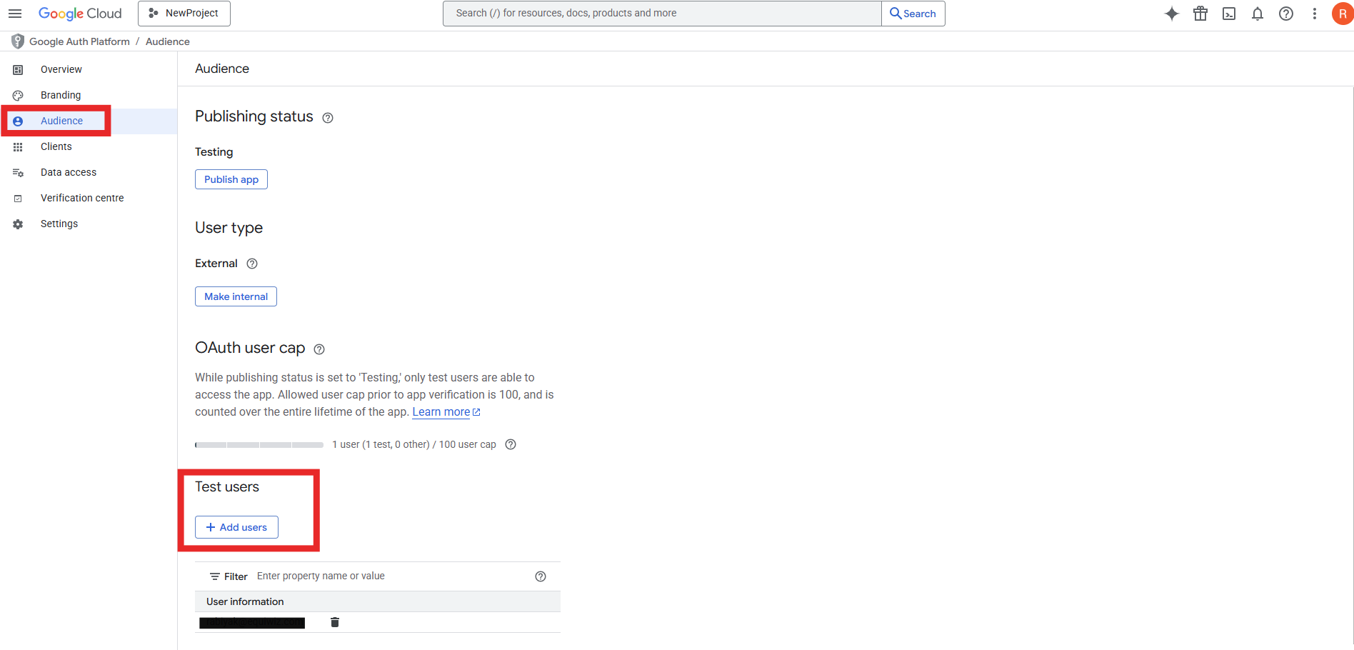 Google Drive API Client Creation